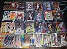 HUGE SPORTS CARD LOT REFRACTOR  RC PRIZM AUTO KELCE CHASE JEFFERSON BARKLEY 