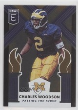 2018 Elite Draft Picks Passing the Torch Charles Woodson Ricky Williams HOF 18wa