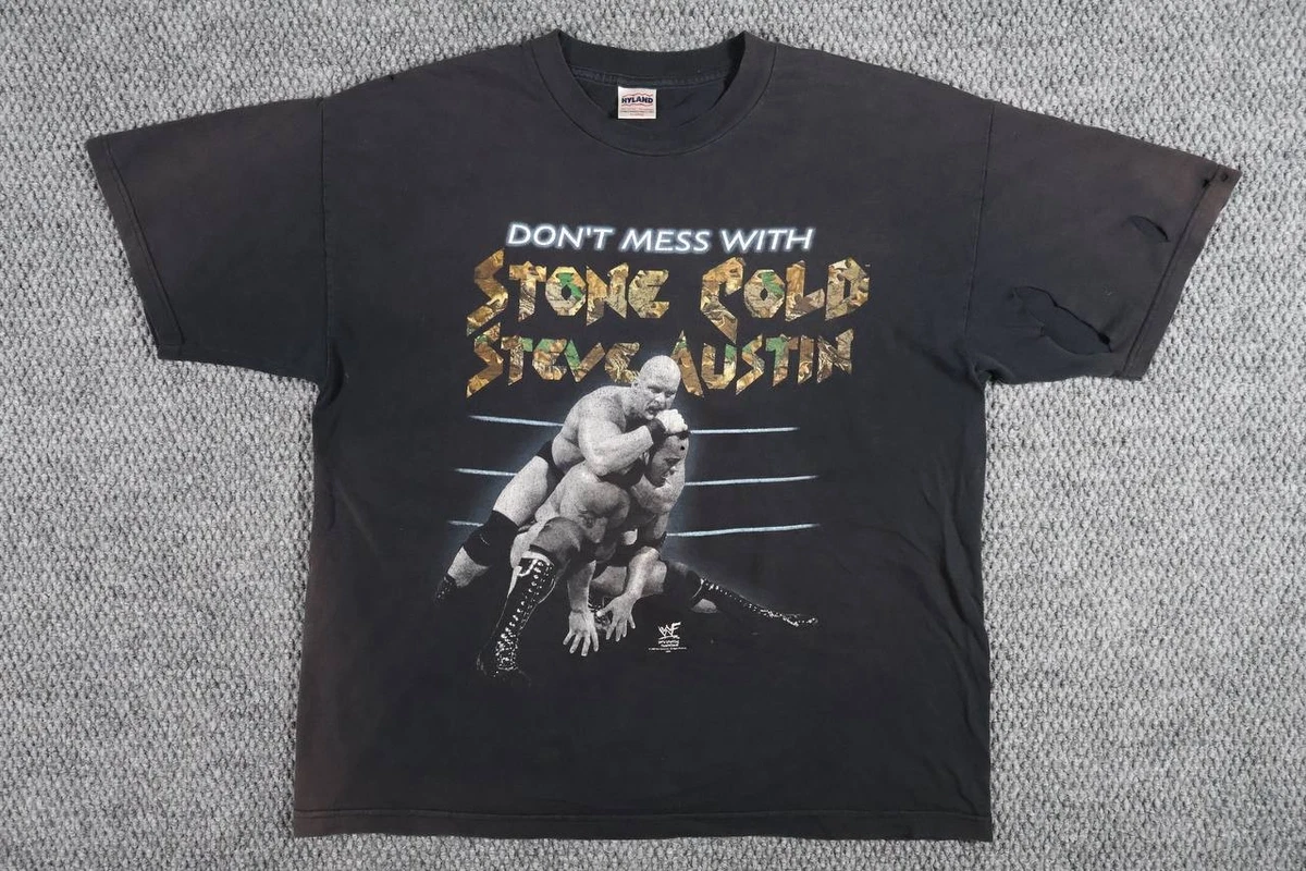 クマ太＊90年代_WWF ストーン・コールド_ヴィンテージTシャツ Wwf Shirt Stone Cold Steve Austin In Men's T-Shirts for sale - eBay