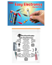 Make: Easy Electronics Kit Component Pack Learn Beginner DIY Circuits for Kids