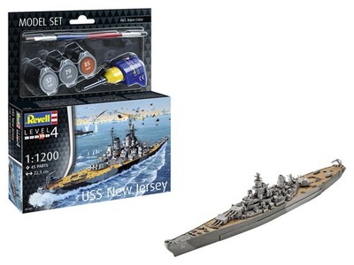 REVELL 65183 Model Set Battleship USS New Jersey # NEU in OVP # Plastic Bausatz