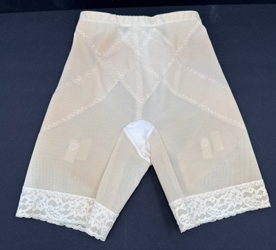 #ad #ad Vtg Sears High Waist Girdle Size S Compression Mesh Garter Clips Tummy Control $23.49