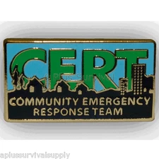 CERT Tie Pin with Logo - Show your C.E.R.T. Pride!