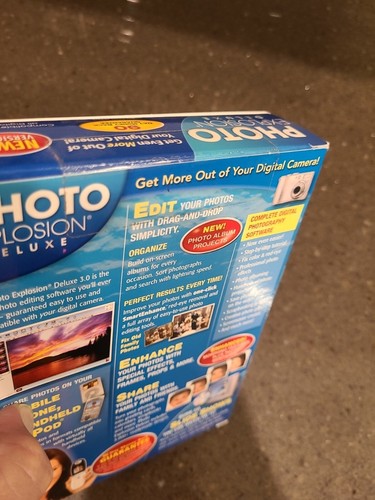 Nova Photo Explosion Deluxe Vers 3 Complete Digital Photo Studio 4 Disk & Manual - Picture 7 of 7