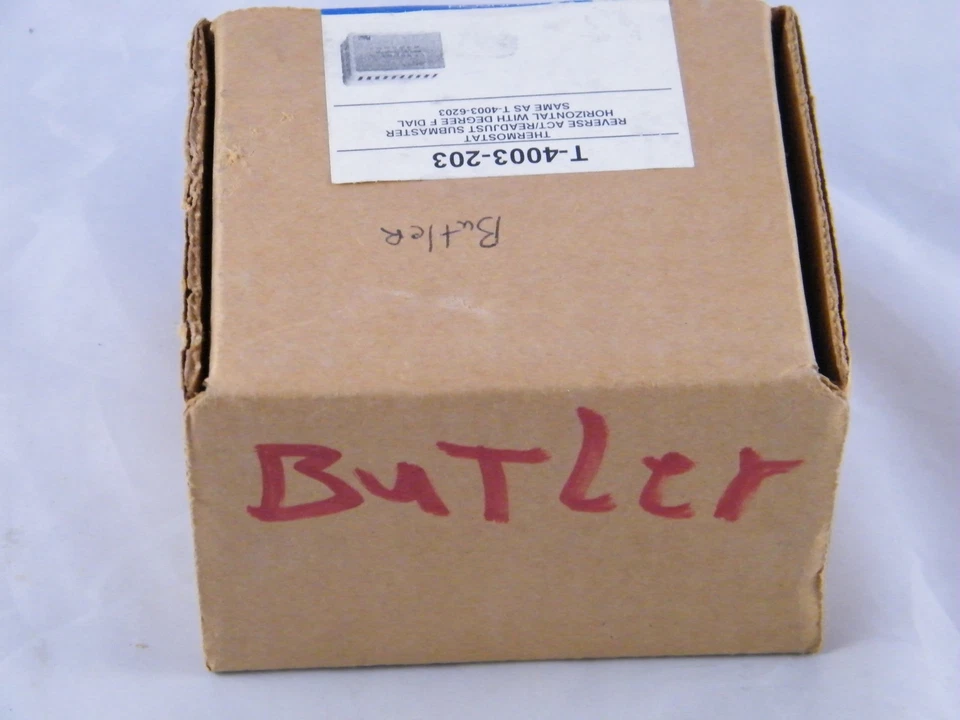 JOHNSON CONTROLS ~ THERMOSTAT # T-4003-203 REVERSE SUBMASTER DEGREE F DIAL - Image 4 of 4