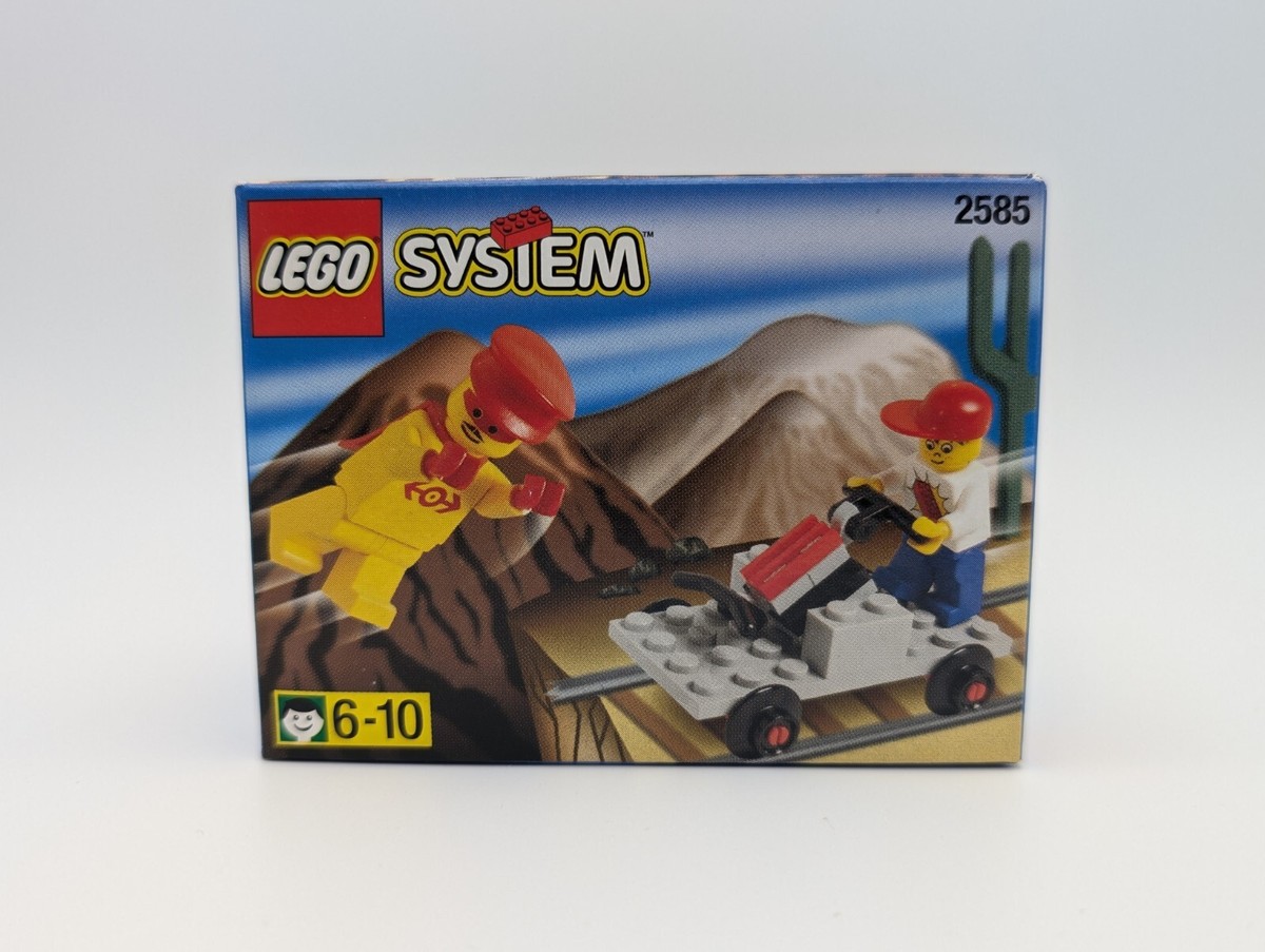 Lego 2585 Handcar Station Master Lego Loco Promo Set New Very Good