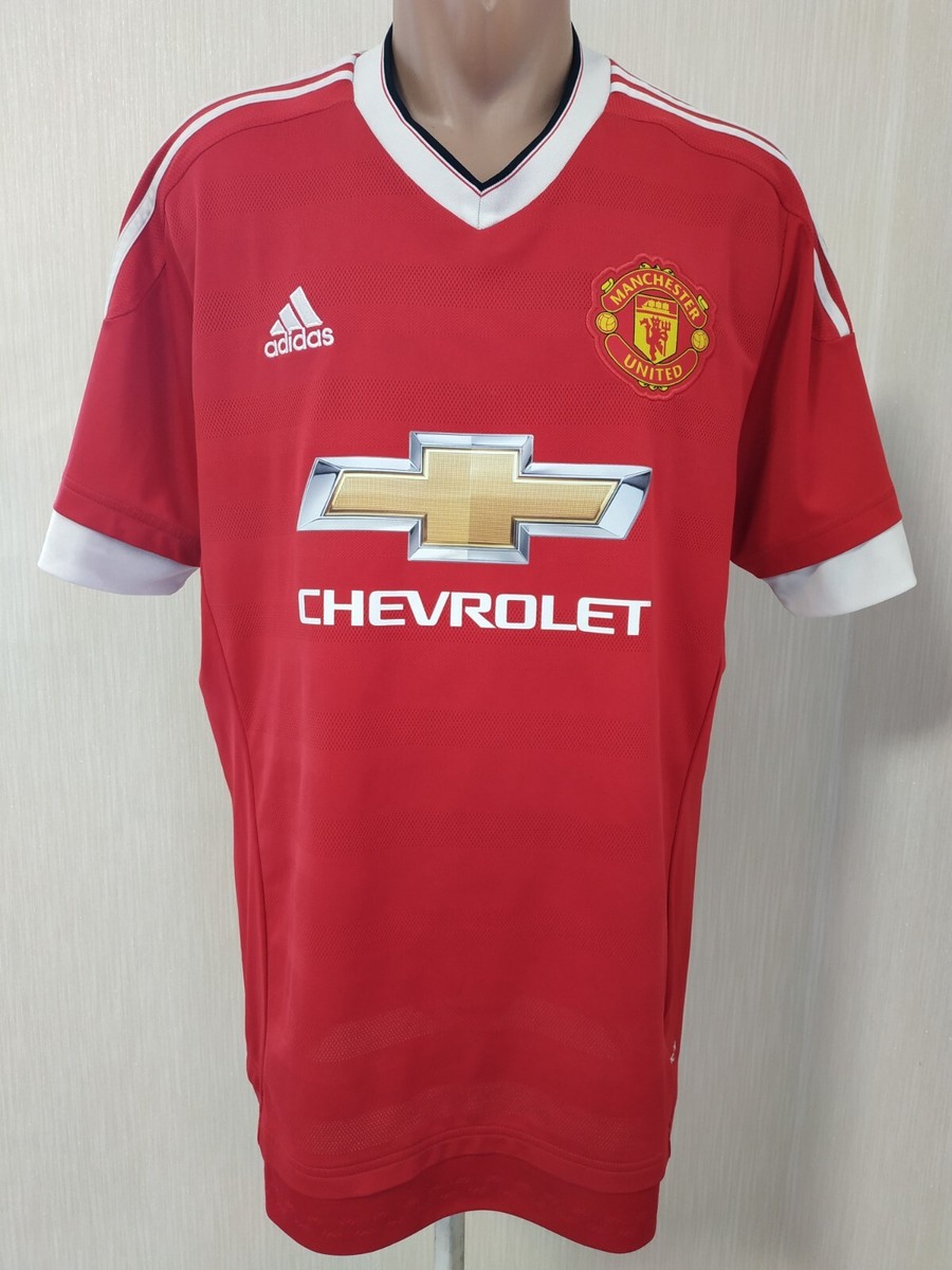 Manchester United football jersey home shirt 2015/2016 size L | eBay