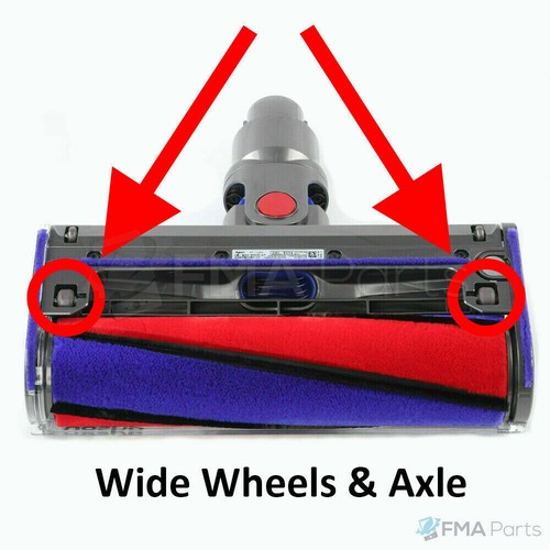 Genuine Dyson Wheels Soft Fluffy Roller Motorhead Axle Stick Vacuum