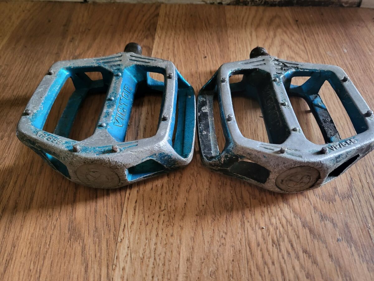 OLD SCHOOL BMX VICTOR VP 550 PEDALS 80s 9/16 DX STYLE OG OLD SCHOOL BMX VICTOR VP 550 PEDALS 80s 9/16 DX STYLE OG