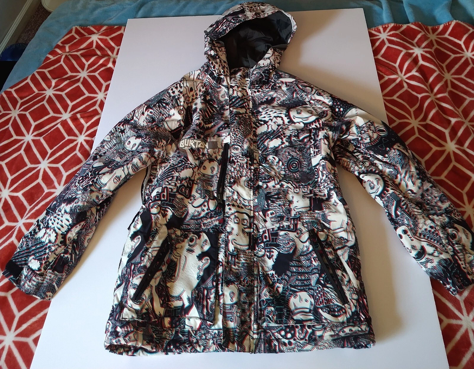 burton 3-d all access dryride snowboard jacket
