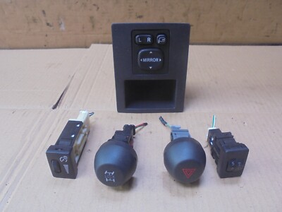 TOYOTA RAV4 2007 DOOR MIRROR / DIMMER / DIFF LOCK / HAZARD AND BEAM SWITCHES
