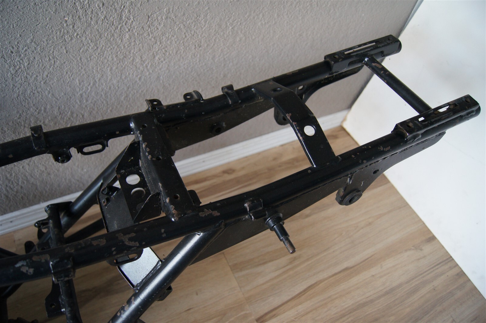 Us74 Frame 1974 kawasaki H2 kh750 frame & matching engine cases motor set triple ...