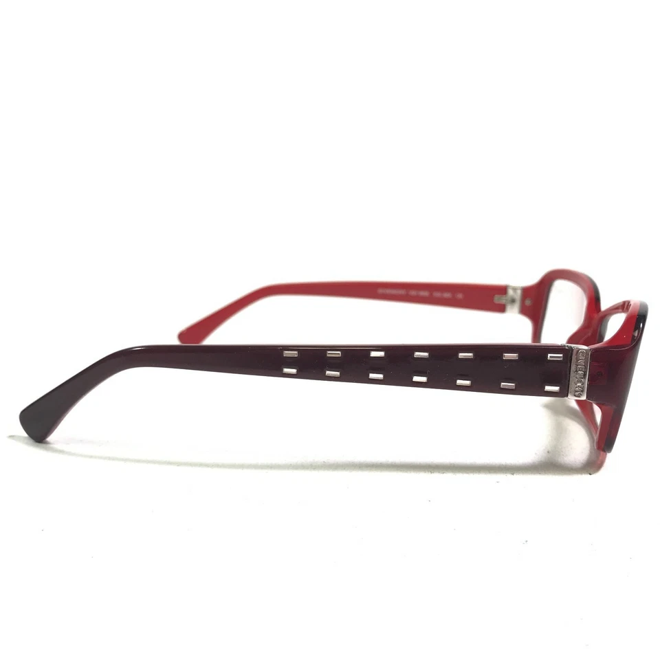 Monturas de gafas Givenchy en muy buena condición 565S col.6ek cristales rojos borgoña 53-15-135 Foto 4 de 4