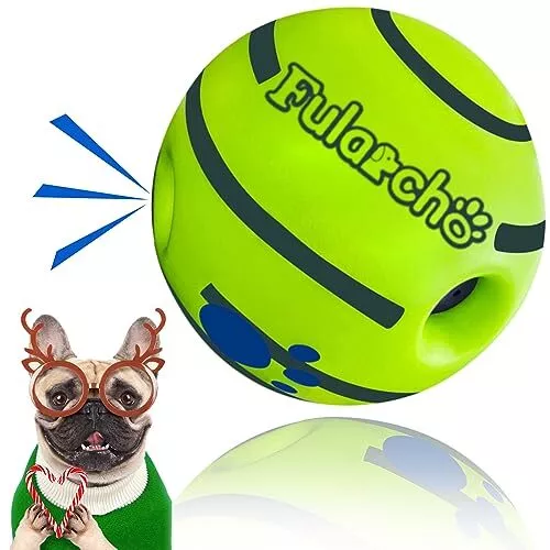 Wobble Wag Giggle Ball, Interactive Dog Toy