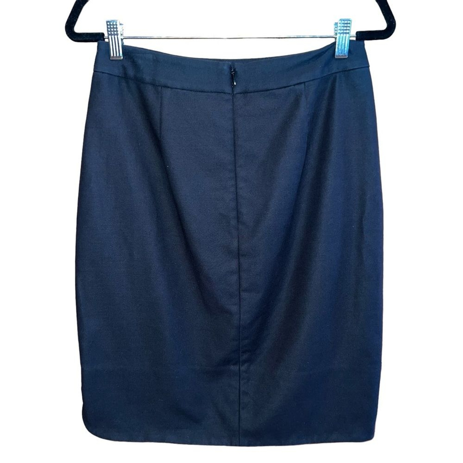 Kate Spade Skirt The Rules Black Pencil Skirt Size 8 Cotton Modal thumbnail 3