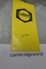 NEW 32 PAGE COKIN Creative Filter System Guide BOOK GENUINE ORIGINAL PRINTING