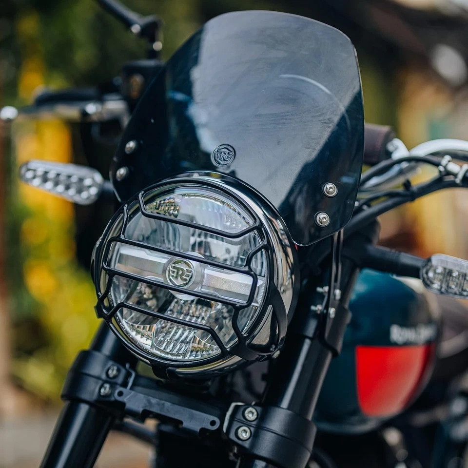 TINTED TALL FLYSCREEN" FIT FOR ROYAL ENFIELD NEW BEAR 650 - Image 2 of 3