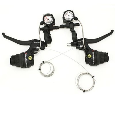 SHIMANO REVOSHIFT Schalt/Brems-Einheit rechts-links 21 Gänge Drehgriffschaltung