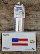AmRad USA2227BA Round Run Capacitor 30+3 uF MFD 370 / 440 Volt Made in USA