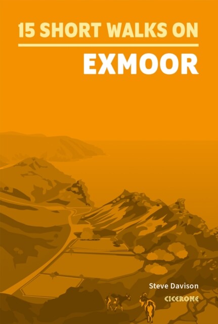 15 Short Walks on Exmoor by Steve Davison (Paperback Book)