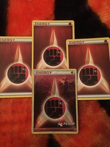 Fighting Energy 93 95 Holo M Nm Call Of Legends Pokemon 3x More Bonus Free Ebay