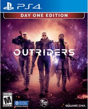 Outriders Day One Edition Sony PlayStation 4 PS4 Rare COLLECTIBLE VERSION 