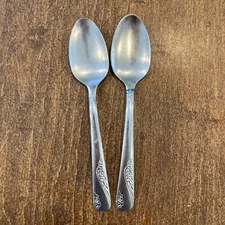 Set Of 2 Everbrite Favorite Stainless Steel Teaspoons Spoons