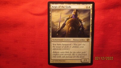Magic: The Gathering - Aegis Of The Gods (Journey Into Nyx) - Lightly Played Excellent Condition