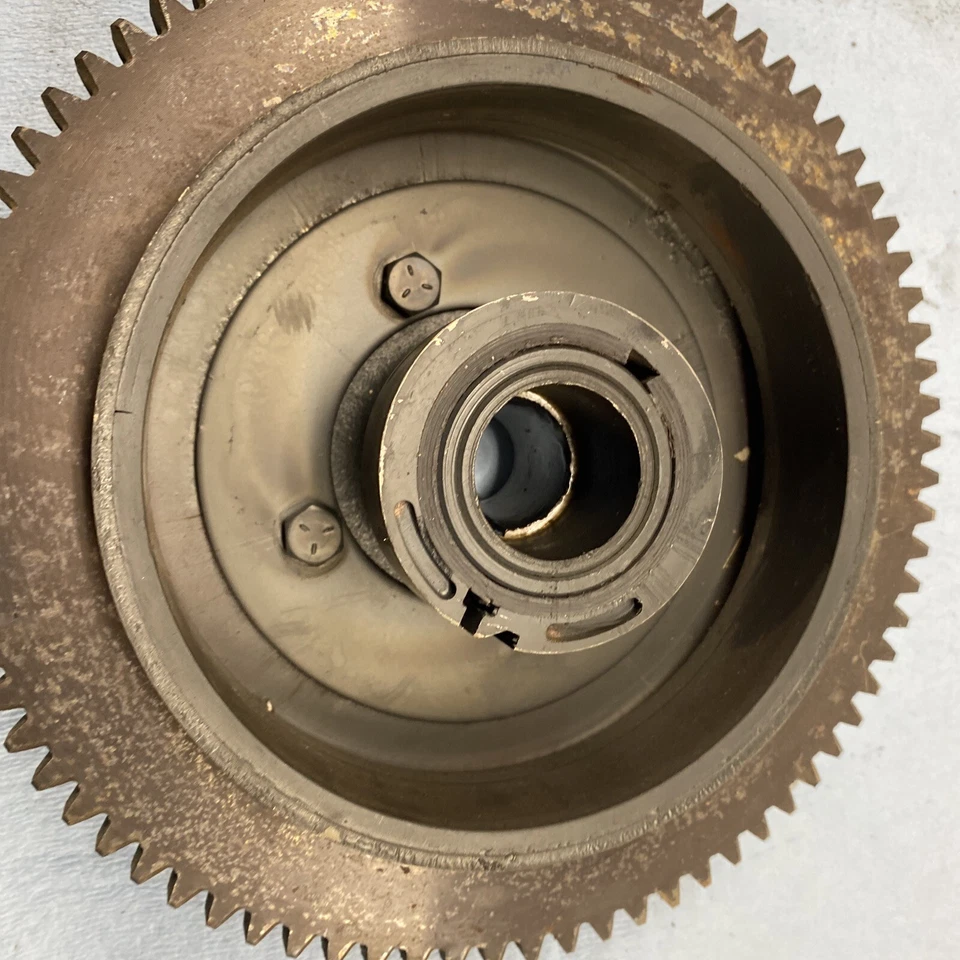 1976 John Deere Vintage Snowmobile Cyclone 440 Fan Kioritz Motor Flywheel - Image 3 of 3