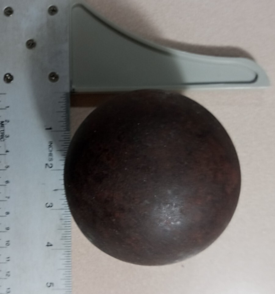 Civil War 6lb Pound Solid Shot Cannon Ball Bull Run eBay