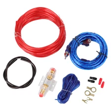 8 Gauge Car Audio Cable Wiring Kit AMP Amplifier Install RCA Subwoofer Sub