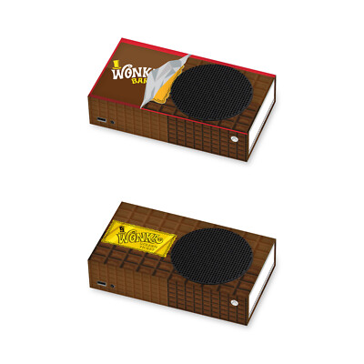 WILLY WONKA AND THE CHOCOLATE FACTORY GRAPHICS VINYL SKIN XBOX SERIES S CONSOLE