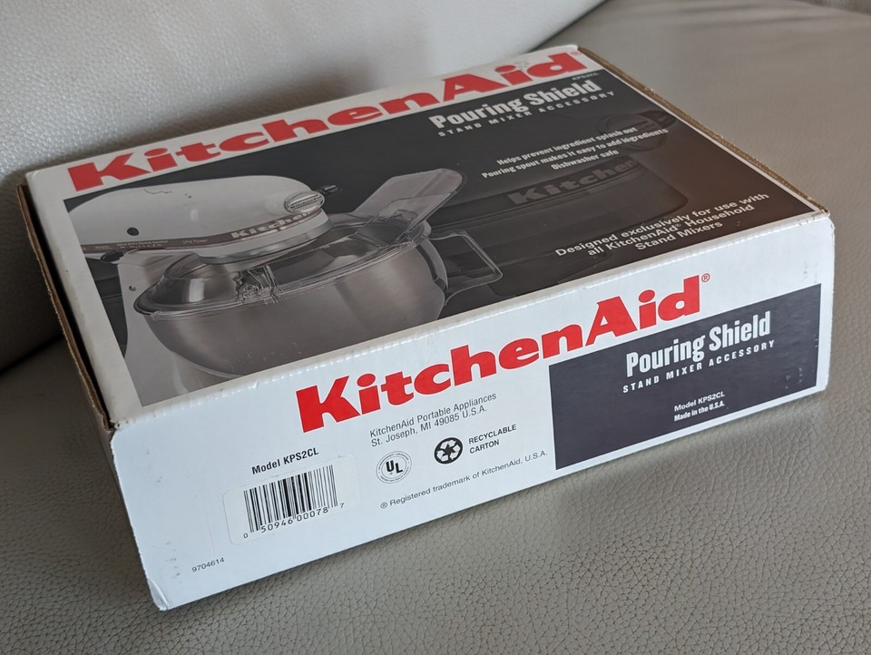 NOS KitchenAid Pouring Shield Clear Plastic Model KPS2CL eBay