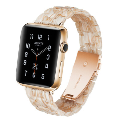 Für Apple Watch Series 6 5 4 3 2 1 SE 38/40/42/44mm Harz Ersatz Watch Strap Band