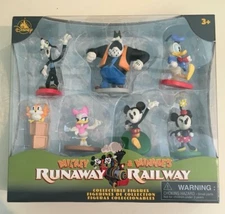 Disney Parks Mickey and Minnie's Runaway Railway Figure Figurine Toy 7 pc Set