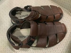 teva waterproof leather sandals
