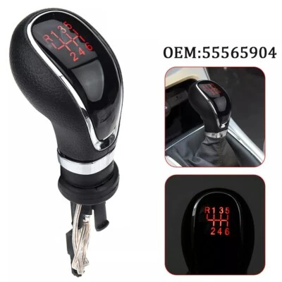 Auto Schaltknauf 6 Gang LED Licht kompatibel mit f��r OPEL f��r ASTRA - Bild 1 von 4