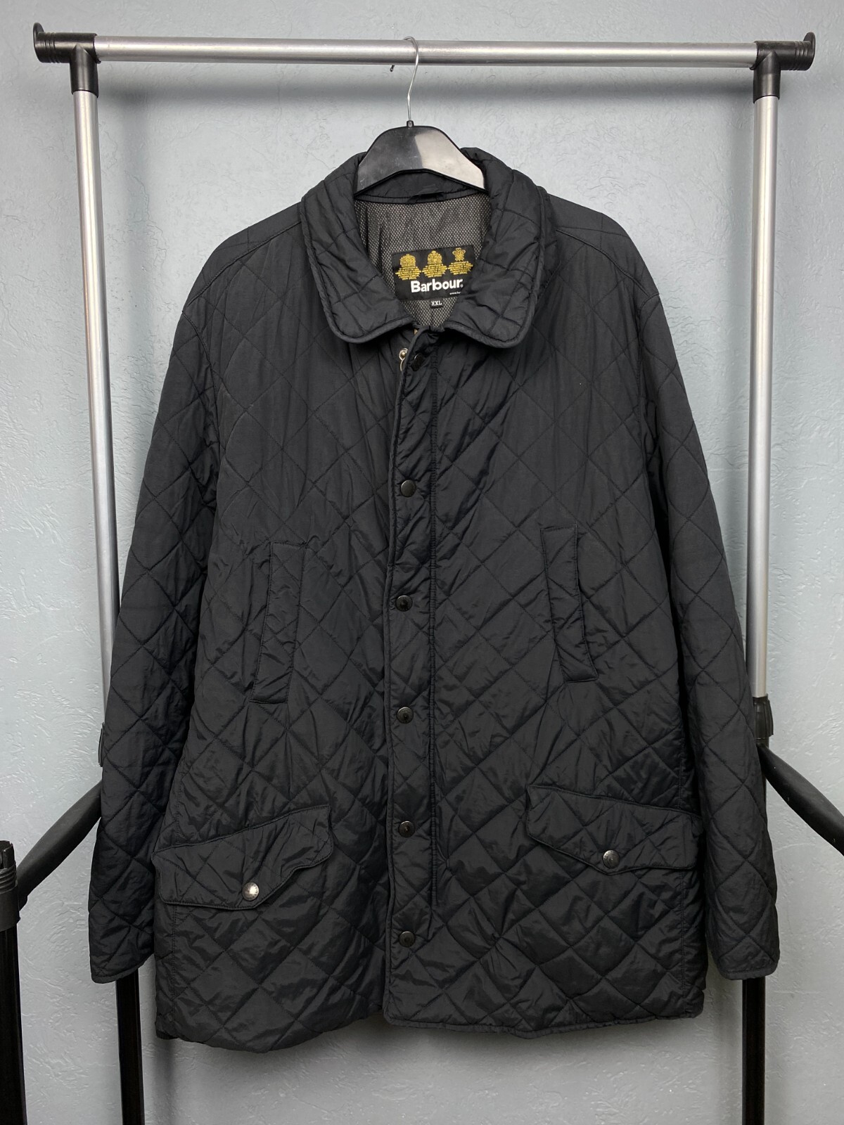 Barbour Millton Vintage Mens Gore-Tex Quilted Jacket Size XXL