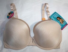 NWT VANITY FAIR ILLUMINATION full figure BRA 75337 convertible straps ROSE BEIGE