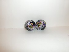 ORB ARCADE SPACE SABERS Blind Random Capsule Mini Ball Toy Lot of 2 Black New