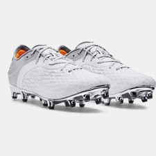Under Armour Clone Magnetico Pro 2.0 FG White 3025640-100 Soccer Men Size 6