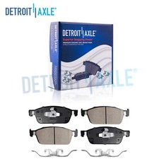 Pair Front Ceramic Brake Pads w/ Hardware for 2015 - 2019 Ford Focus Lincoln MKC