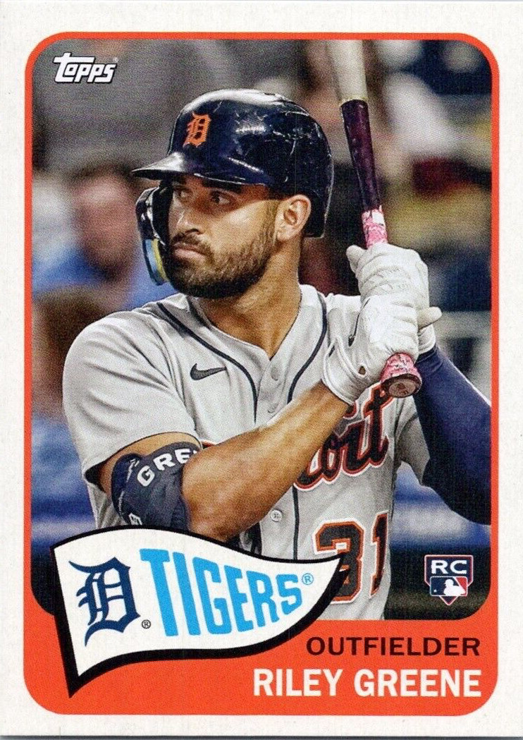2023 Topps Archives #113 Riley Greene RC Detroit Tigers