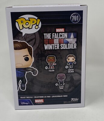 Sebastian Stan Signed Autograph Winter Soldier Funko Pop #701