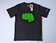 The Incredible Hulk Fist T-shirt Marvel X Jason Polan Black Medium Brand New