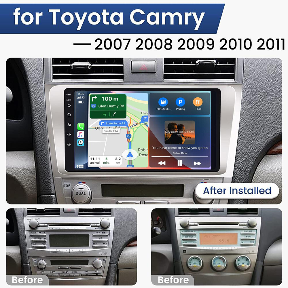 Apple - Kmmm28_JP For 2007-2013 Toyota Fj Cruiser Apple Carplay Android Auto