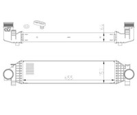 LadeluftküHler Nrf 309068 FüR Ford Kuga Ii C-Max Ii