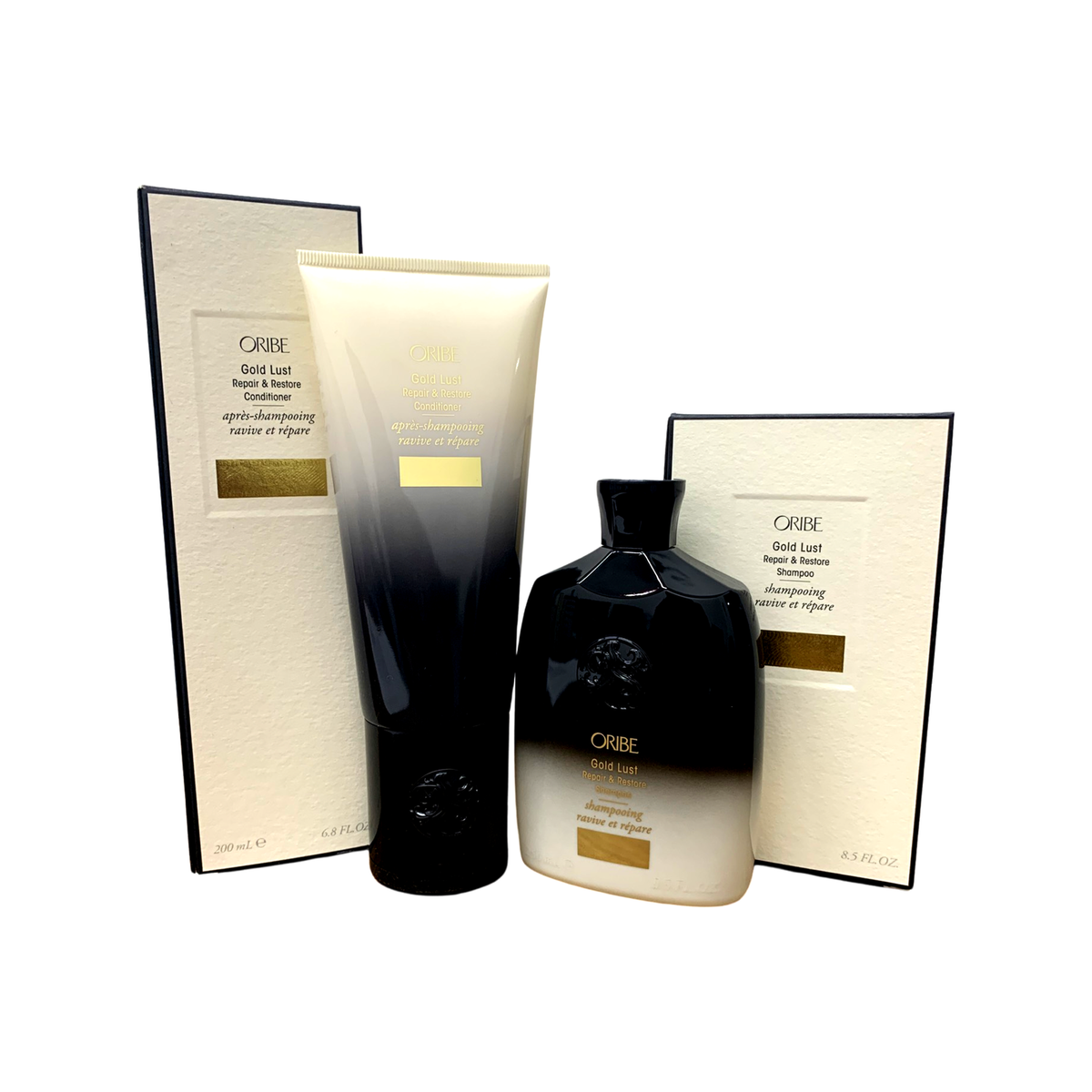 Oribe DUO Gold Lust Repair & Restore Conditioner 6.8oz & Gold Lust