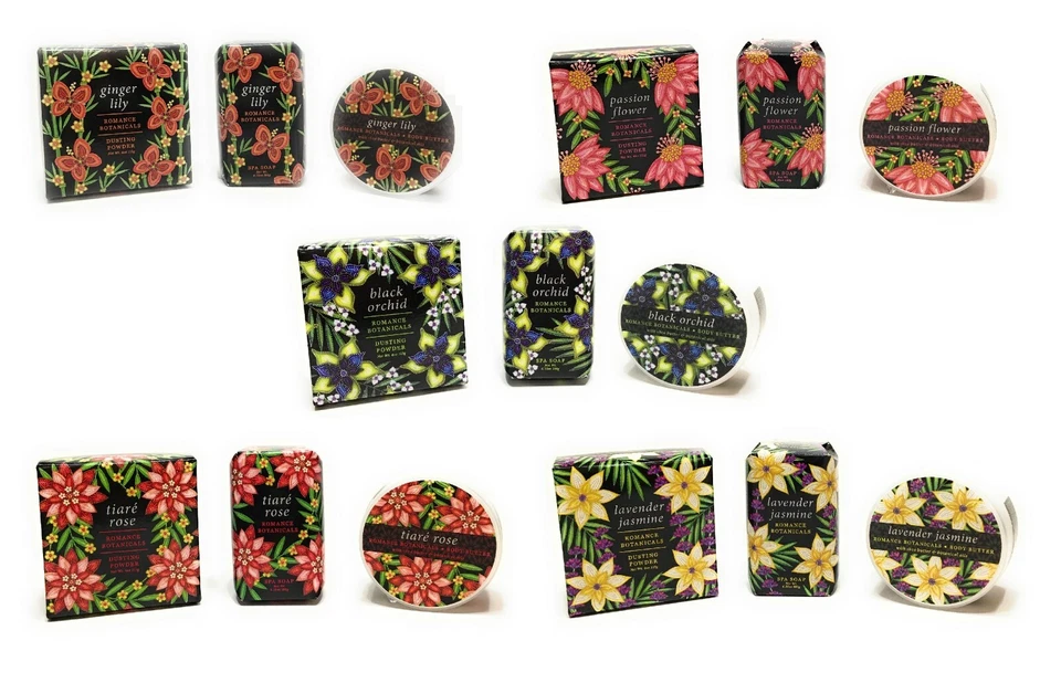 Greenwich Bay Trading Co. Jabón/Polvo/Mantequilla Corporal Romance/Productos de Spa Botánicos Foto 2 de 2