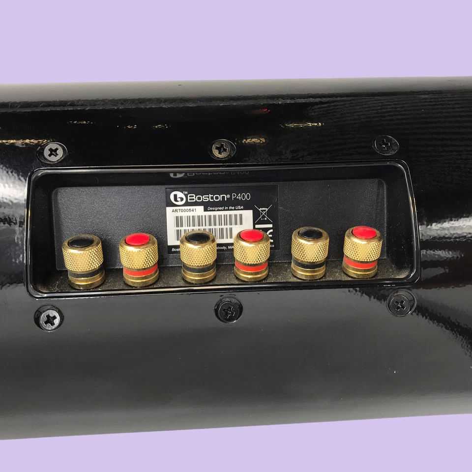 Altavoz barra de sonido pasiva de 3 canales Boston Acoustics P400 #UD8372 Foto 3 de 4